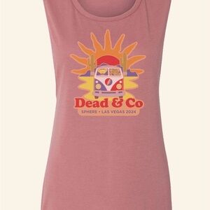Pink Dead & Co Tank Top